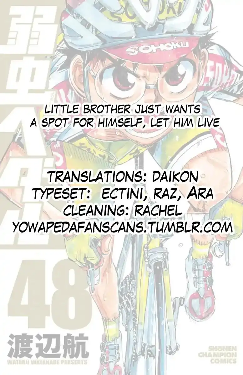 Yowamushi Pedal Chapter 412 24